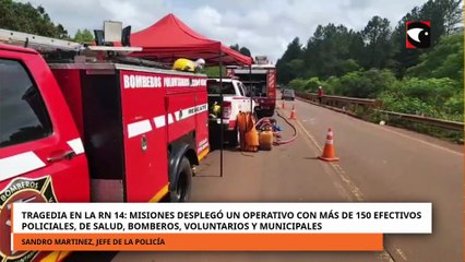 Accidente en la RN14 peritan el audio que habría enviado el conductor del Focus antes de la tragedia
