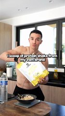 High protein low carbs breakfast to lose fat and build muscle !