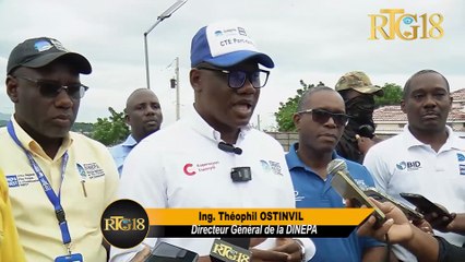 DG DINEPA Théophil Ostinvil fè yon vizit evalyasyon Vivy-Mitchel