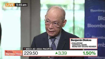 Philippine Central Banker Diokno Sees More Easing