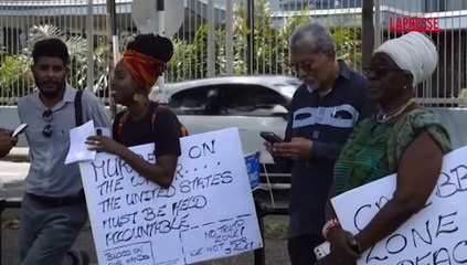 Trinidad e Tobago, nave da guerra Usa attracca nella capitale: le proteste degli abitanti
