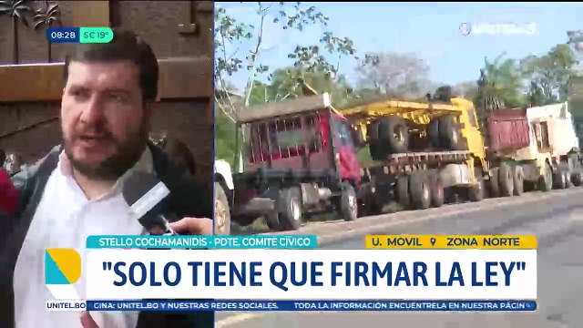 Escasez de combustible: ​Cívicos urgen a Luis Arce promulgar ley corta de importación