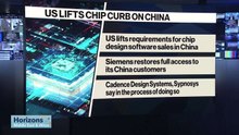 US Lifts Chip Design Export Curbs on China