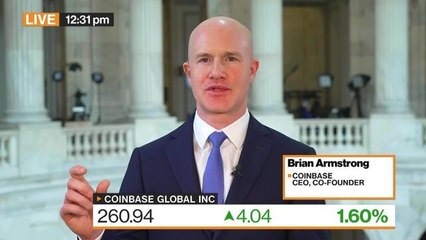 Coinbase CEO Says Being Added to S&P Proves Crypto Is Here to Stay