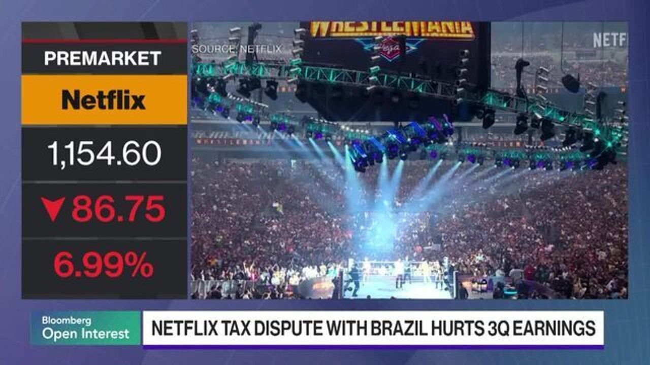 Netflix Earnings Hit by Brazil Tax Blow