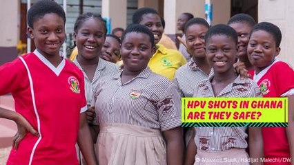 GirlZOffMute—Ghana teens take HPV vaccine to prevent cervical cancer amid skepticism from some parents