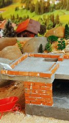 Do you want to have a mini building like this? #beautiful #asmr #miniaturemodel #building