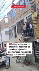¡Intentó proteger a su hija! Doble asesinato de madre e hija sacude a Perú (Video)
