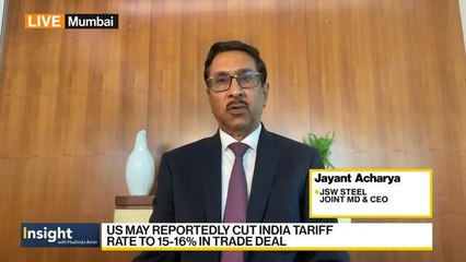 JSW's Acharya On Tariffs Impact On India's Steel Sector