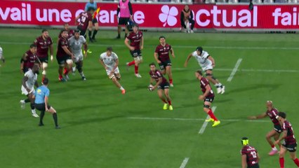 TOP 14 - Essai de Mathieu SMAILI (RCT) - Stade Toulousain - RC Toulon