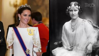 Kate Middleton's Unexpected Tiara Brought Out a Royal Heirloom for the First Time in 100 Years