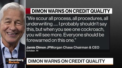 Dimon Warns On Credit Cracks After Tricolor Bust