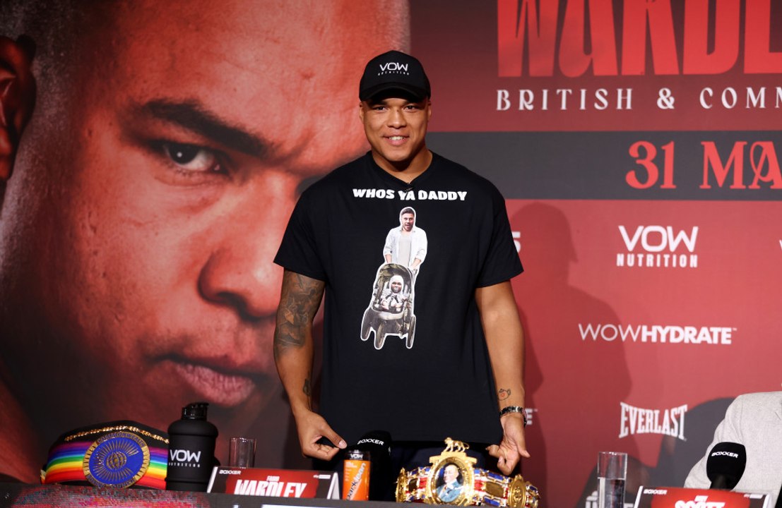 Fabio Wardley challenges Oleksandr Usyk to fight in his own back garden