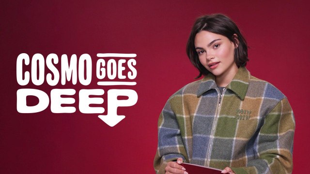 Ariana Greenblatt Answers Rapid-Fire Questions | Cosmo Goes Deep | Cosmopolitan