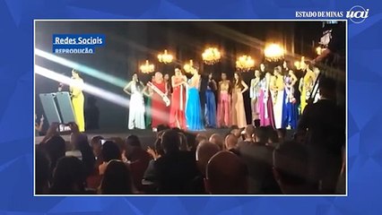 Relembre quando a vice arrancou a coroa da Miss Amazonas 2015