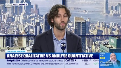 Culture Bourse : Qualitative ou quantitative, quelle analyse privilégier, par Julie Cohen-Heurton - 27/10