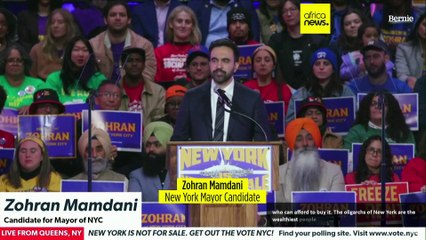 Zohran Mamdani fights against oligarchs in Queens as campaigns enter final stretch