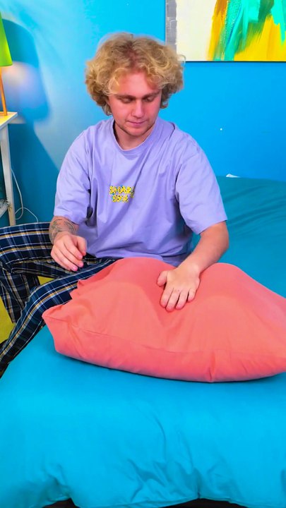 Have a peaceful night of sleep with some clever and useful bedtime hacks  🛏 #sleeptok #hacks #seeping #rest #fyp