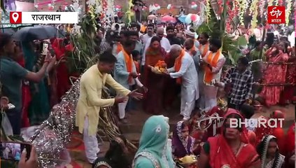 गुलाबी नगरी में भी छाई छठ पर्व की छटा, डिप्टी सीएम दीया कुमारी ने भी की सूर्य उपासना