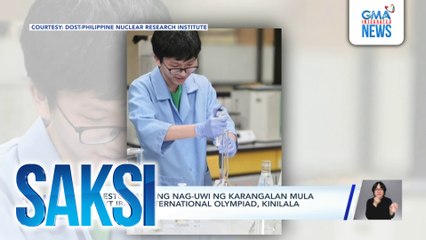 Mga estudyanteng nag-uwi ng karangalan mula sa iba’t ibang International Olympiad, kinilala ng DOST | Saksi