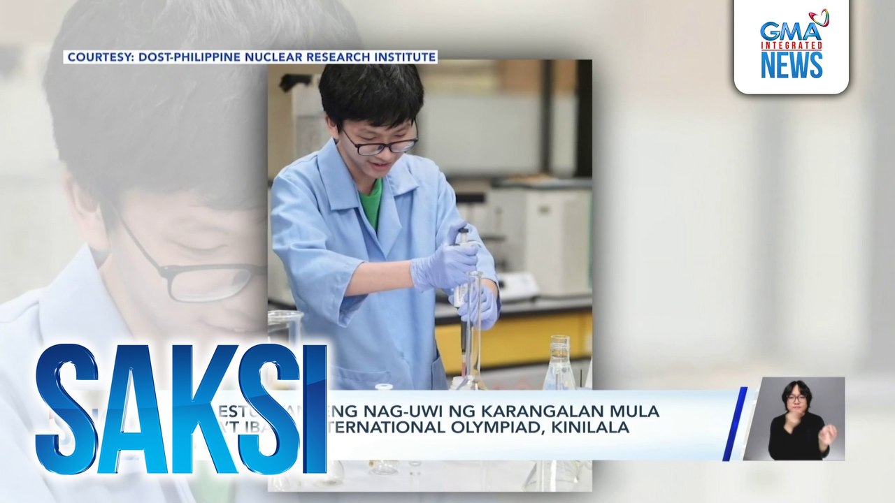 Mga estudyanteng nag-uwi ng karangalan mula sa iba’t ibang International Olympiad, kinilala ng DOST | Saksi