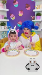 When your little brother is too smart for you 😂🍦🧠 #siblings #funny