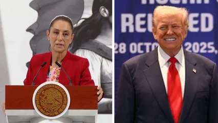 Claudia Sheinbaum asegura que las negociaciones con Donald Trump sobre la entrada de aranceles en noviembre continúan
