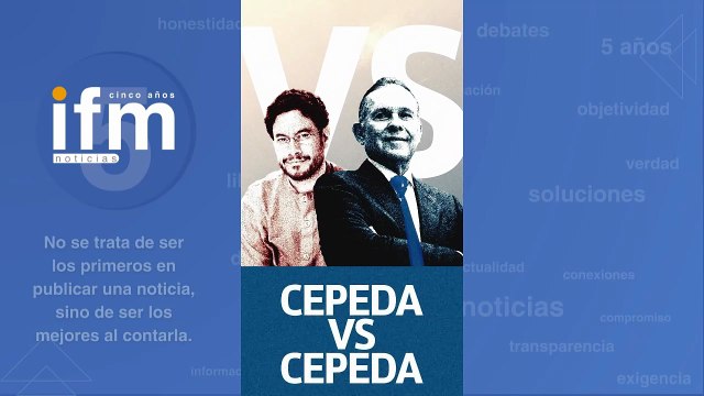 Efraín Cepeda lanzó campaña Cepeda vs. Cepeda tras triunfo de Iván Cepeda en la consulta