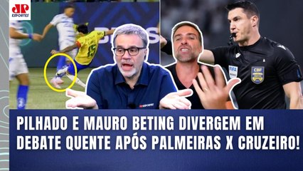 "PELO AMOR DE DEUS!!! VOCÊ PRECISA ESTUDAR A REGRA!" DEBATE FERVE | POLÊMICAS | Palmeiras x Cruzeiro