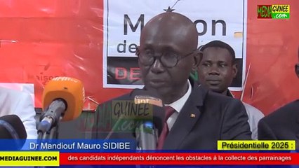 des candidats indépendants dénoncent les obstacles à la collecte des parrainages