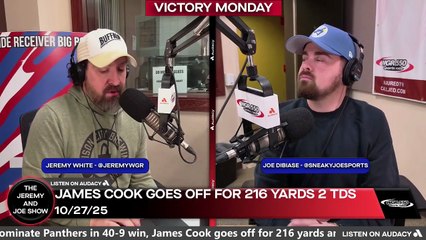 James Cook's Explosive Performance Shocks Panthers 🏈