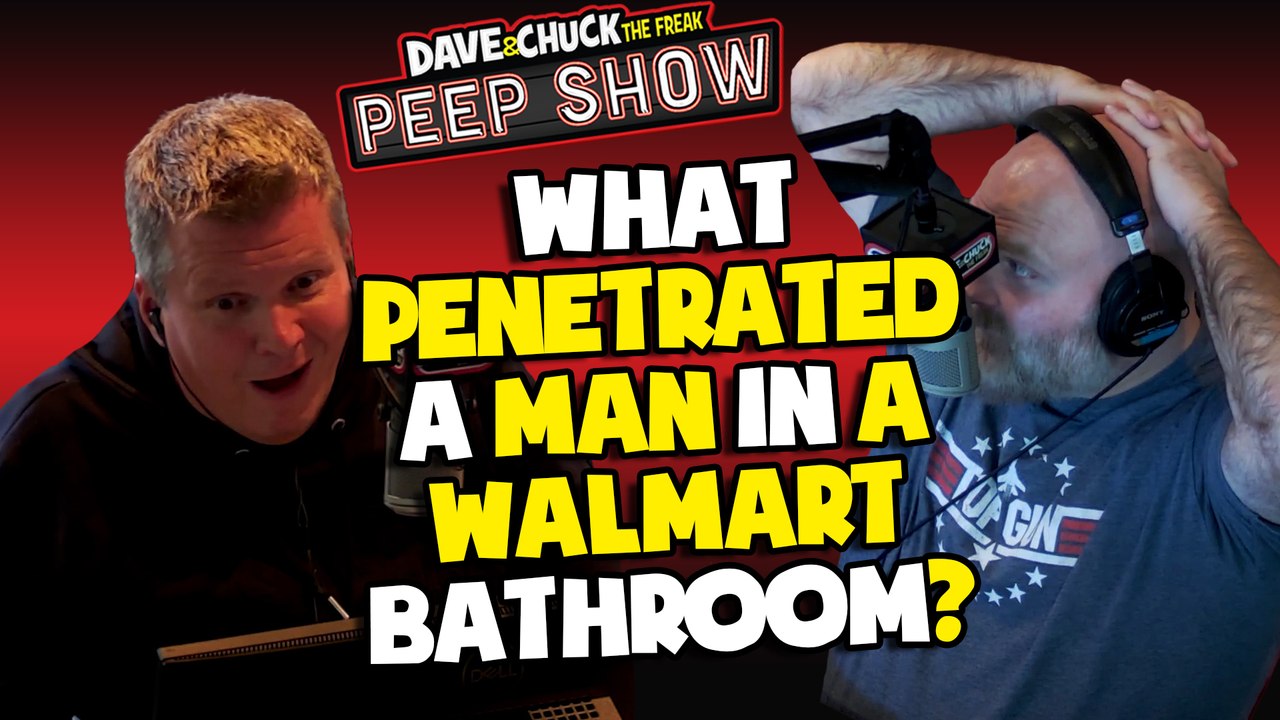 What Penetrated a Man in a Walmart Bathroom?