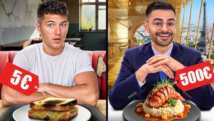 Restaurant à 1€ VS 10.000€ avec Flamby & Nick DiGiovanni