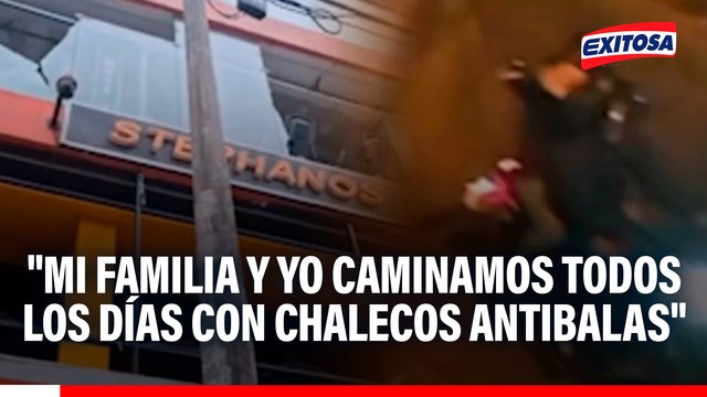 Dueño de gimnasio tras segundo ataque contra su local: Mi familia y yo caminamos todos los días con chalecos antibalas