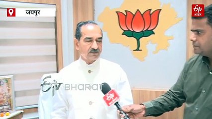 अंता उपचुनाव: मदन राठौड़ बोले, कांग्रेस प्रत्याशी 'कलंकित', जनता को स्वच्छ छवि का जनप्रतिनिधि चाहिए