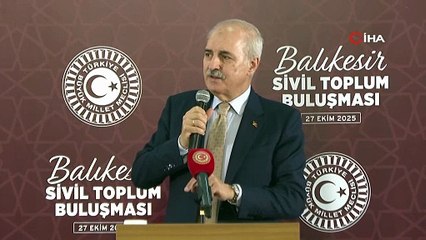 TBMM Başkanı Kurtulmuş: "Bu sefer süreci zehirlemek isteyenlere fırsat vermeyeceğiz"