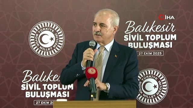 TBMM Başkanı Kurtulmuş: Bu sefer süreci zehirlemek isteyenlere fırsat vermeyeceğiz