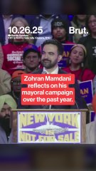 Zohran Mamdani reflects on his mayoral campaign over the past year.