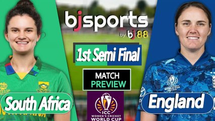 Women's World Cup 2025 | South Africa Women vs England Women 1st Semi Final ODI Match Preview |