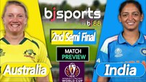 Women's World Cup 2025 |  Australia Women vs  India Women  2nd Semi Final ODI Match Preview |