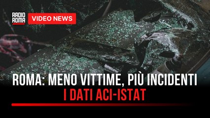 Roma, meno vittime, più incidenti. I dati Aci-Istat sull’incidentalità stradale