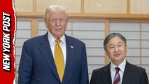 Trump Lands in Japan, praises Emperor Naruhito as a 'great man' after meeting in Tokyo
