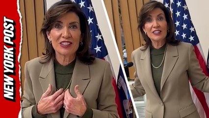Kathy Hochul drags Buffalo Bills into 'tax the rich' chant that happened at Mamdani rally