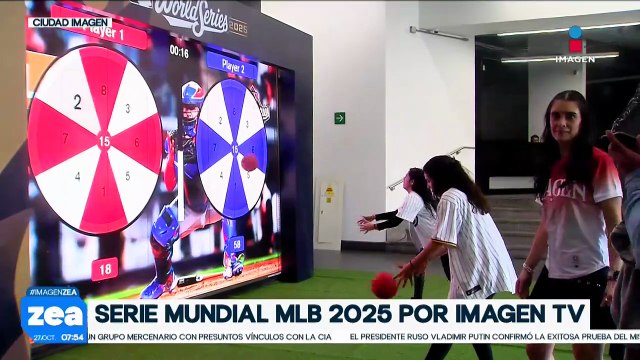 ¡Todo listo para la Serie Mundial MLB 2025 por Imagen Televisión! | Noticias con Francisco Zea