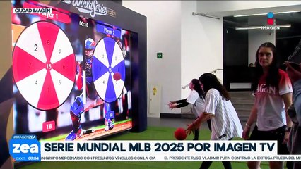 ¡Todo listo para la Serie Mundial MLB 2025 por Imagen Televisión!  | Noticias con Francisco Zea