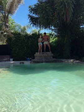 Rufina volvió a ver a su papá Nicolás Cabré después de viajar a Turquía con la China Suárez: las fotos