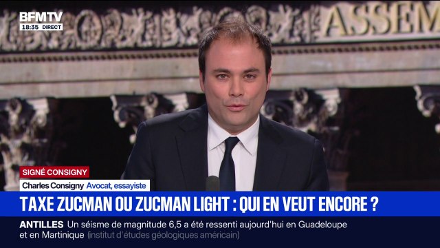 SIGNÉ CONSIGNY: Je suis assez sidéré de voir que la gauche a réussi à diffuser l'idée que les riches, en France, ne payaient pas d'impôts , déclare l'avocat