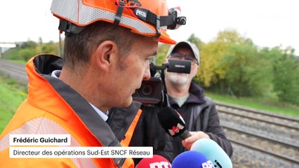 Acte de vandalisme: les agents de SNCF Réseau « à pied d'œuvre» pour rétablir la ligne Sud-Est