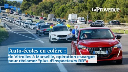 Auto-écoles en colère : de Vitrolles à Marseille, une manifestation pour réclamer "plus d’inspecteurs BB"