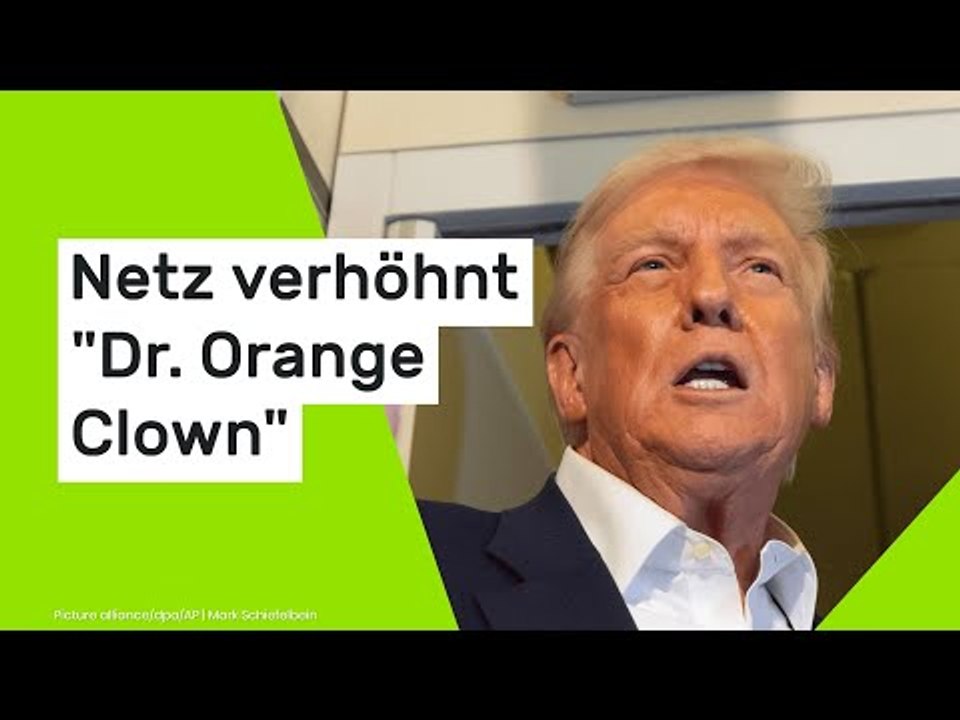 Donald Trump: 'Völliger Wahnsinn!' Netz verhöhnt 'Dr. Orange Clown' für Medizin-Tipp